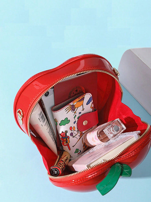 Bolsa Portátil con Diseño de Manzana para Teléfono y Maquillaje - Image 17