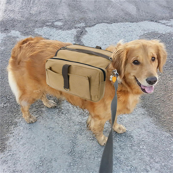 Mochila Autoportante para Perros en Lona Transpirable