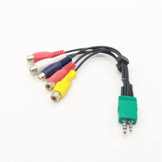 Cable Adaptador AV a 5 RCA para Señal de Video Componente