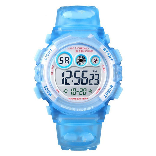 Reloj Electrónico Estudiantil Impermeable Transparente con Diseño Personalizado - Image 11