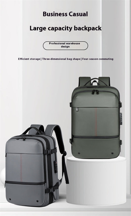 Mochila Ejecutiva de Compresión Inteligente Premium - Image 15