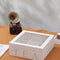 White 23 X 23X10 CM