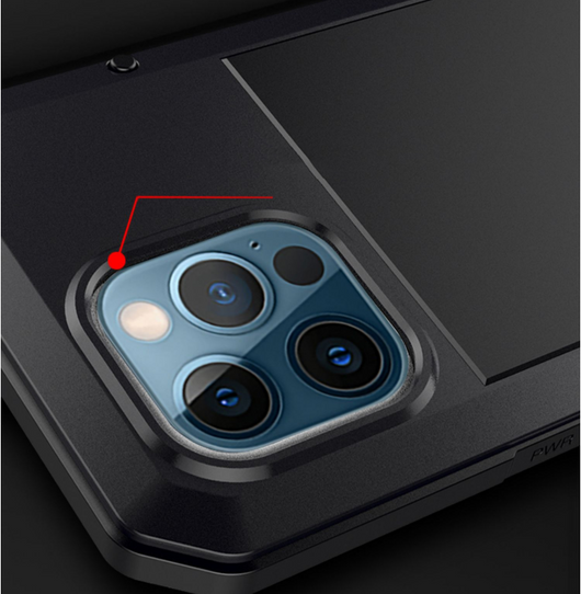 Funda Protectora con Airbag y Marco Metálico para Celular - Image 6