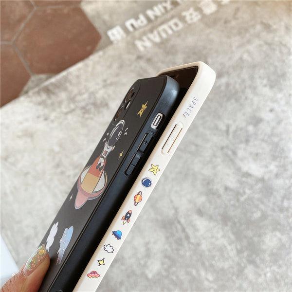 Funda Protectora para Celular Diseño Astronauta