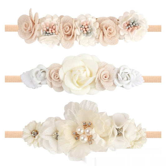 Diadema Floral para Bebé y Niña - Accesorio Delicado