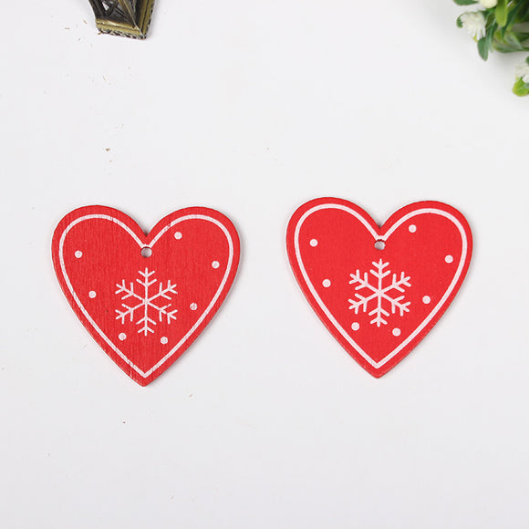 Adornos Navideños de Madera Artesanales