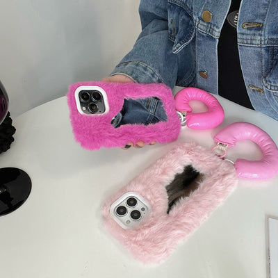 Funda Espejo de Maquillaje Esponjosa para Teléfono - Image 4