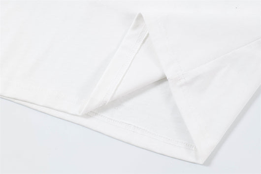 Blusa Larga Holgada con Bordado y Letras Manuscritas - Image 11