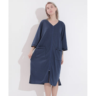 Bata Suelta Talla Grande Estilo Japonés y Coreano para Dormir - Image 6