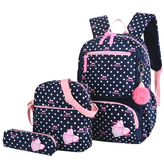 Mochila Escolar Estilo Coreano Princesa para Niñas - Image 12