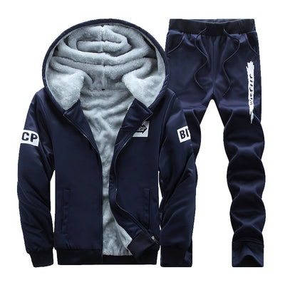 Conjunto Deportivo Hombre con Sudadera de Forro Polar y Capucha - Image 22
