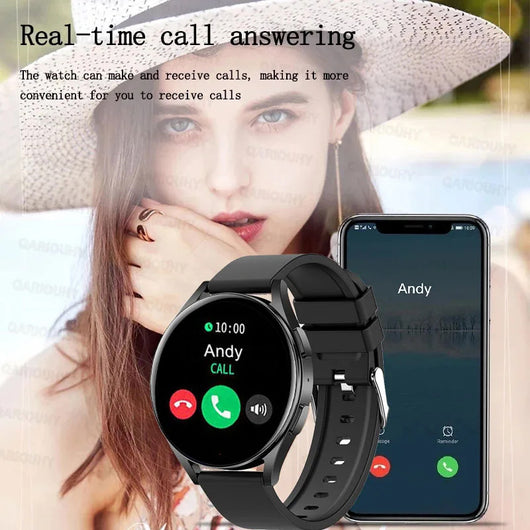 Reloj Inteligente Deportivo para Mujer con Monitor de Frecuencia Cardíaca y Llamadas Bluetooth - Image 2
