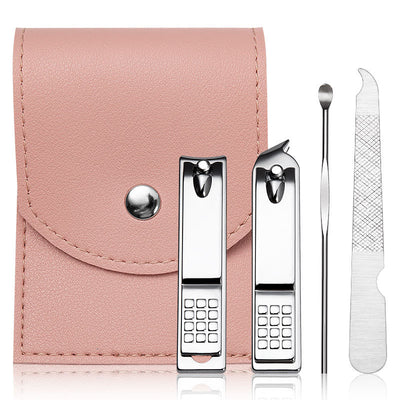 Kit Completo de Cuidado Personal: Cortaúñas, Limpiador de Oídos y Herramientas de Pedicura en Acero Inoxidable - Image 10