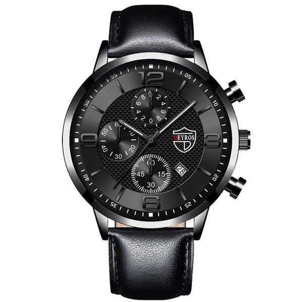 Reloj de Cuarzo Elegante para Hombre con Diseño Moderno