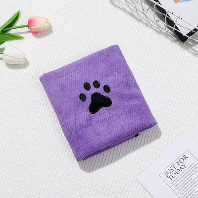 Toalla de Baño Rápida Secado para Perros y Gatos - Felpa Coral Súper Absorbente - Image 15