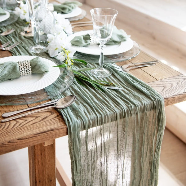 Camino de Mesa Decorativo para Fiestas y Cumpleaños