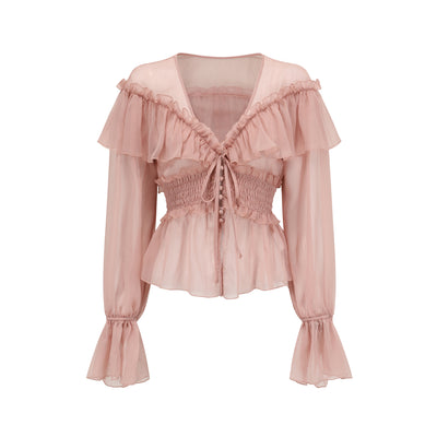 Blusa Protectora Solar Ligera de Madera Francesa - Versátil y Fresca - Image 16