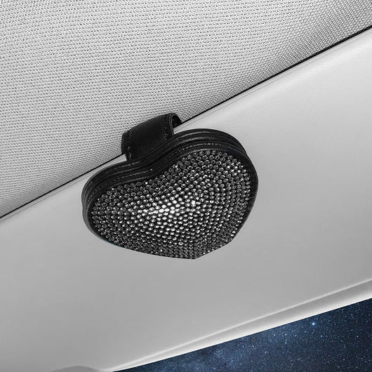 Clip Organizador Magnético para Auto con Soporte de Gafas y Diamantes - Image 17