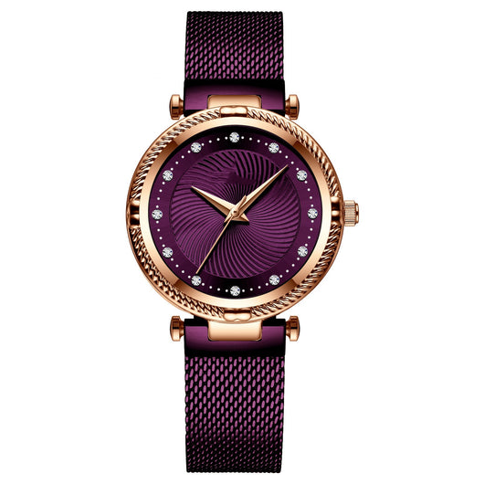 Reloj Deportivo para Mujer con Malla Impermeable y Diamantes Incrustados - Image 12