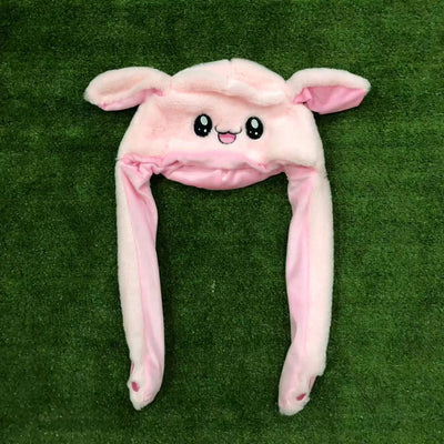 Gorro con Orejas de Conejo Móviles y Bolsa de Aire Plus Terciopelo - Image 8