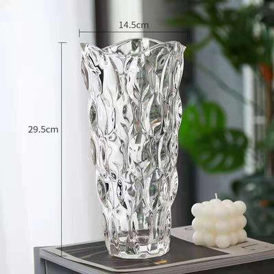 Jarrón de Cristal Luxury con Acabado Espejo - Decoración Elegante para Flores - Image 5