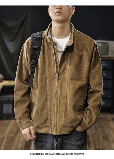 Chaqueta de Pana Vintage para Hombre - Manga Larga - Image 10