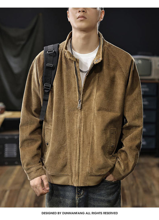 Chaqueta de Pana Vintage para Hombre - Manga Larga - Image 10