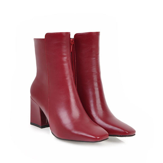 Botas Tobilleras de Tacón Alto - Image 8