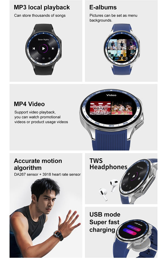 Reloj Deportivo Inteligente DT WATCH X con Monitor Cardíaco y Llamadas Bluetooth - Image 26