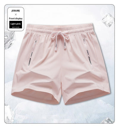 Pantalones Deportivos Hombre Tela Ice Silk Transpirable Ajuste Relajado - Image 10