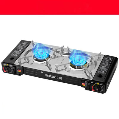 Horno Portátil Doble para Camping y Asados al Aire Libre - Image 3