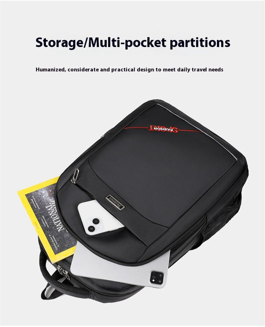 Mochila de Viaje Ligera y Capacidad Amplia para Hombre - Image 22