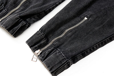 Pantalones Cargo Militares con Cierre y Cordón - Image 9