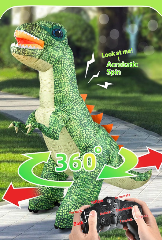 Dinosaurio Inflable Gigante con Simulación Eléctrica para Niños - Image 11