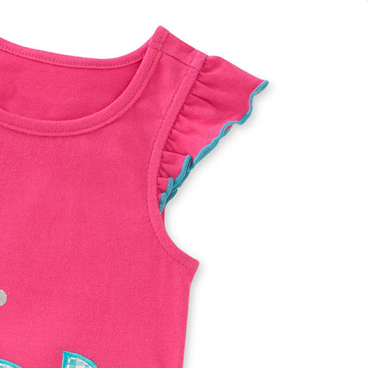 Conjunto Infantil de Algodón con Diseños Animados para Verano - Image 3
