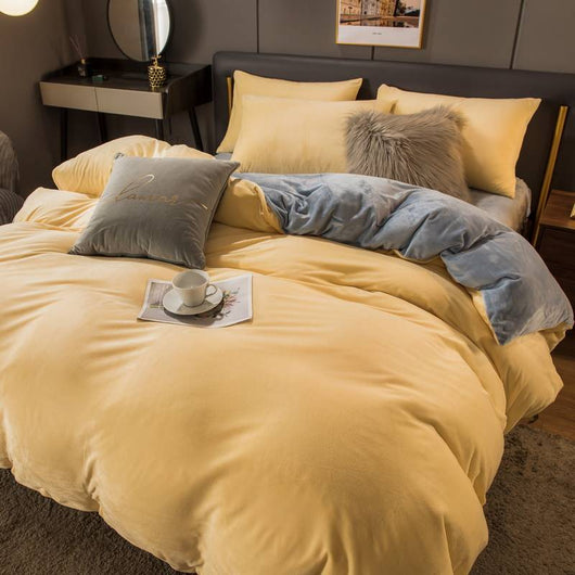 Juego de Cama Matrimonial Premium Franela Gruesa con Volante - Image 30