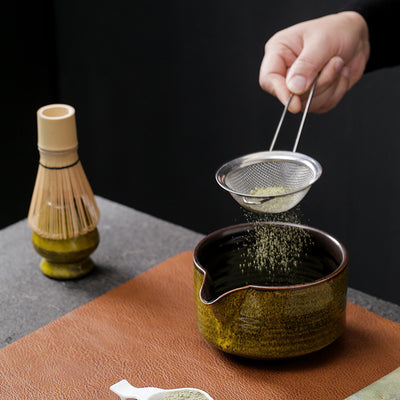 Set Completo de Té Matcha Horneado en Horno Japonés Tradicional - Image 4