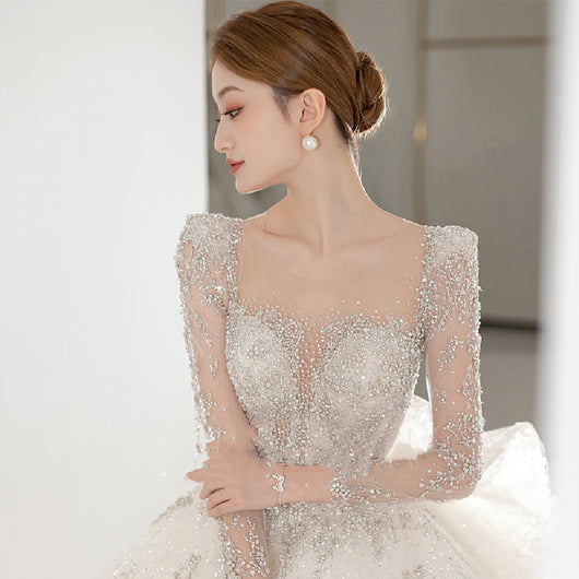 Vestido de Lujo Senior para Novia - Elegancia Refinada - Image 10