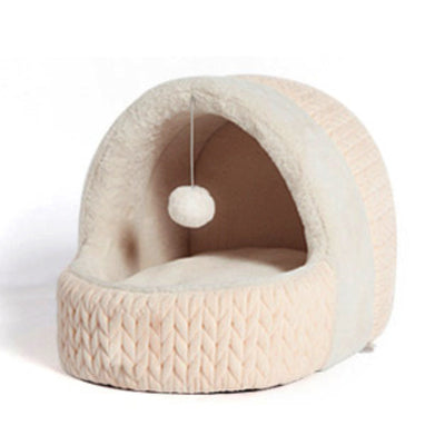 Cama Felina Cubierta Four Seasons - Casa Térmica para Gatos y Perros Pequeños - Image 3