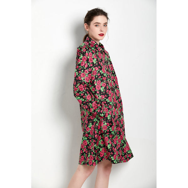 Abrigo Trinchera Rosa Midi para Mujer