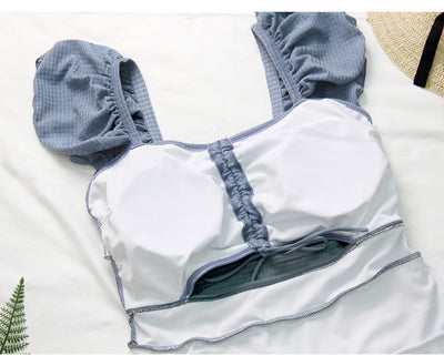 Traje de Baño Enterizo Estilo Falda Ajustado para Mujer - Image 24