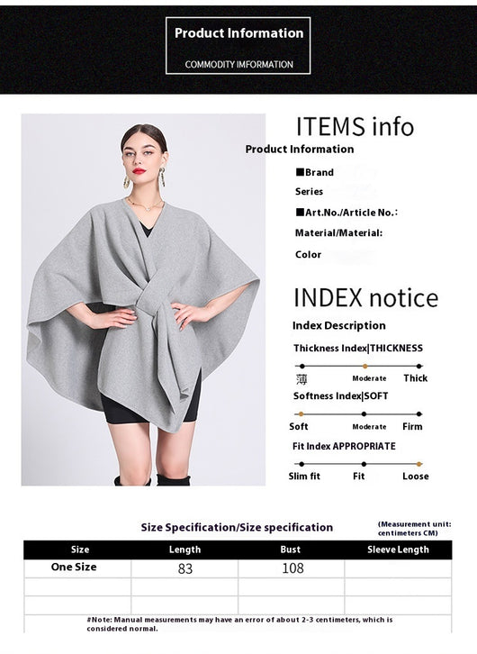 Capa Elegante para Mujer - Abrigo Versátil de Moda - Image 23