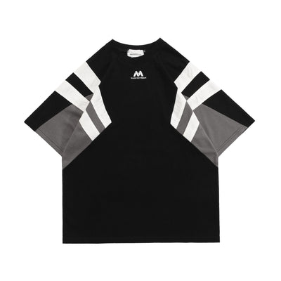 Playera Colorblock con Bordado de Letras - Image 6