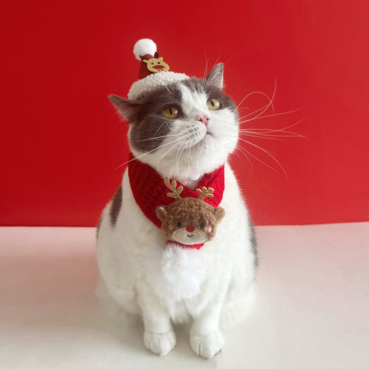 Bufanda Navideña para Gatos - Decoración Festiva para Mascotas - Image 15