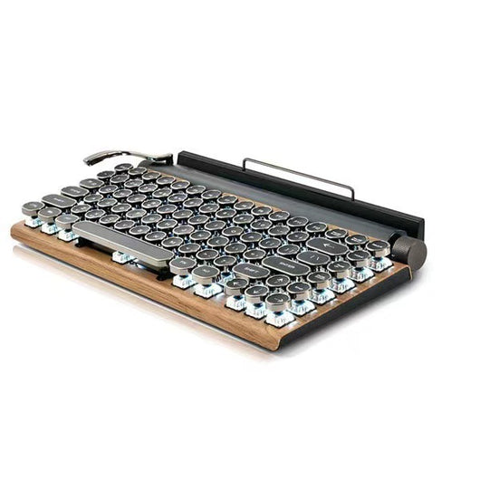 Teclado Mecánico Bluetooth Retro Punk con Diseño de Máquina de Escribir - Image 6