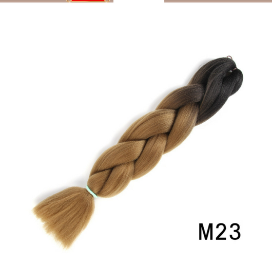 Cuerda Trenzada Desordenada para Peinados y Extensiones - Image 15