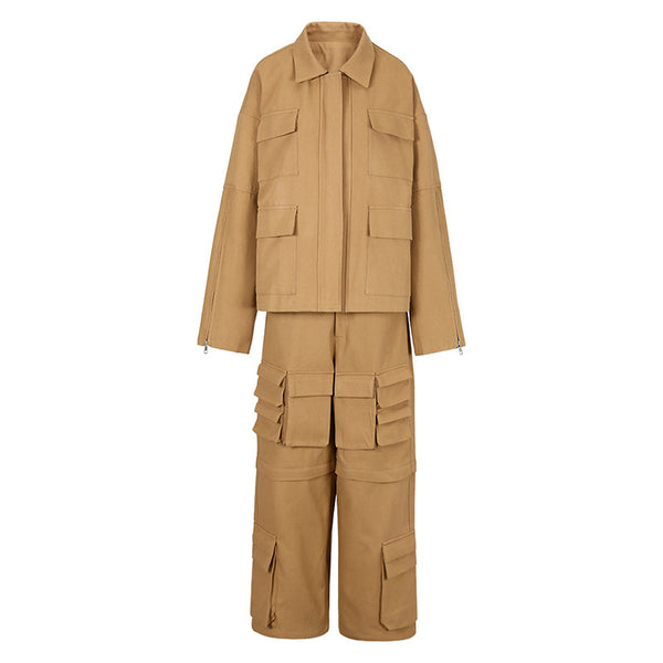 Traje de Trabajo Pesado con Overol Integrado - Image 6