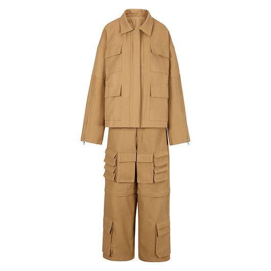 Traje de Trabajo Pesado con Overol Integrado - Image 6