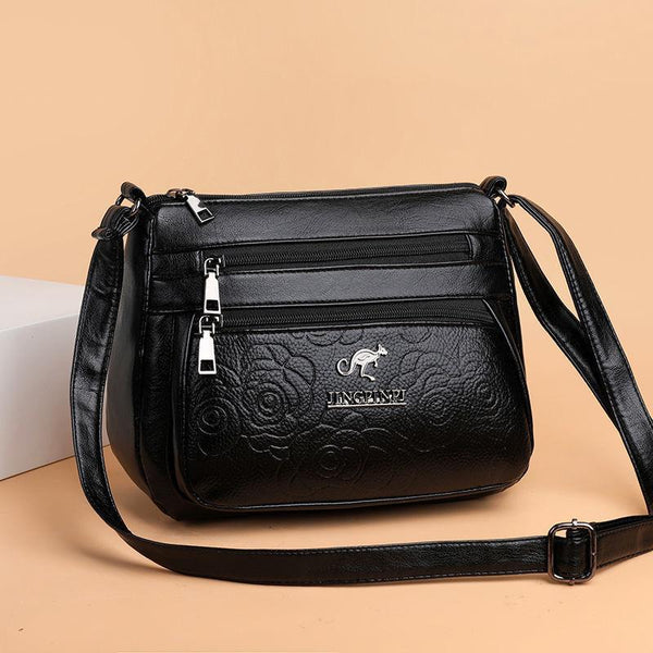 Bolsa Mensajera Clásica para Mujer Madura - Estilo Elegante y Funcional