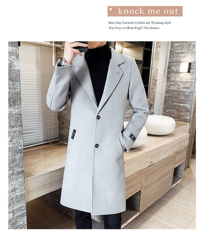 Abrigo de Invierno para Hombre en Algodón y Lana - Image 12